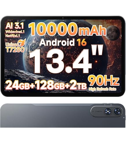 Amazon.co.jp: 【Robtomp タブレット 12インチ 2K大画面】 Android